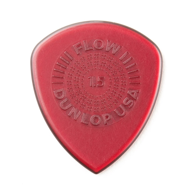 Jim Dunlop Flow Standard Guitar Picks, 1.5 (6 Pack)