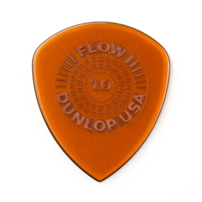 Jim Dunlop Flow Standard Guitar Picks, 1.0 (6 Pack)