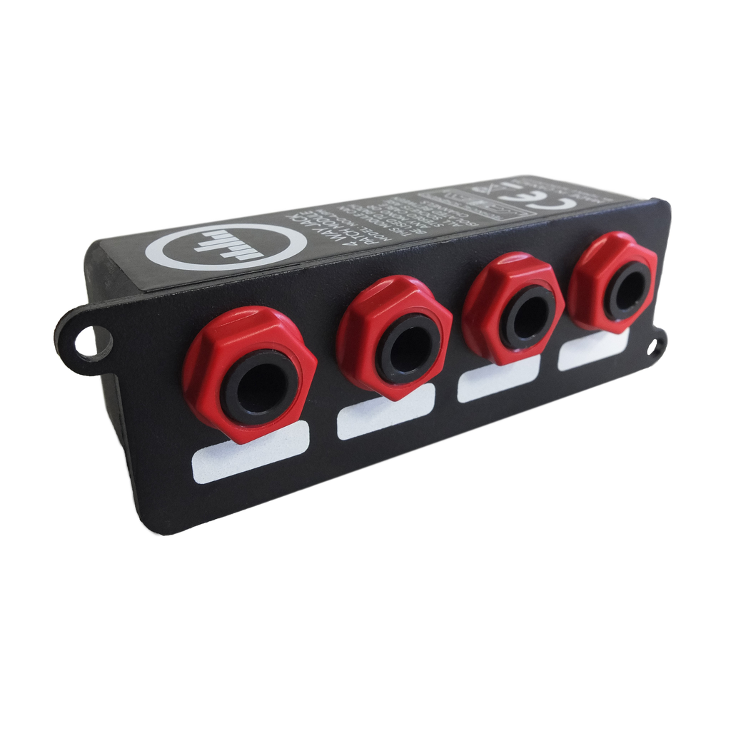 Temple Audio 4 Way Jack Patch Module - Janzen Brothers Music