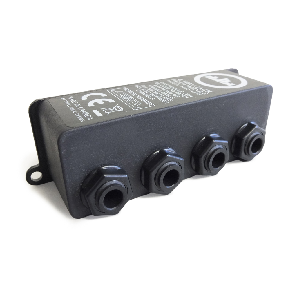 Temple Audio 4-Way Jack Module パッチ・モジュール Temple Audio 4-Way Jack Patch Module | Sweetwater