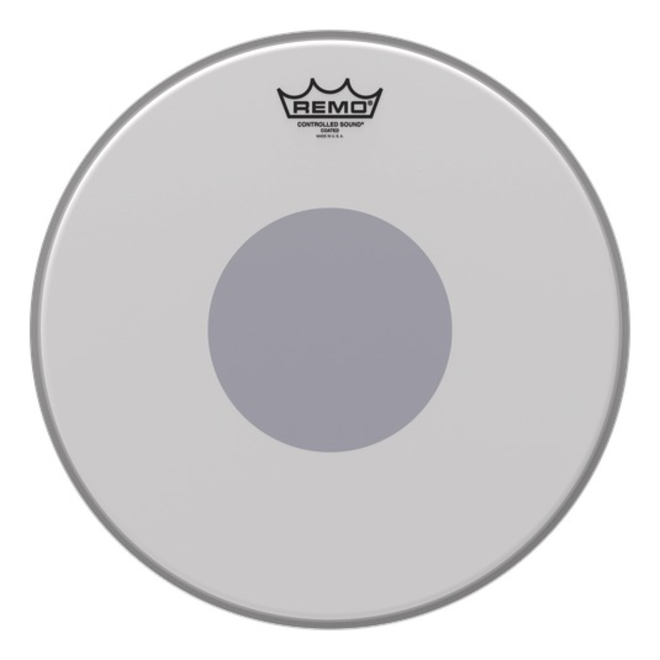 Remo 14" Coated Controlled Sound Batter Drumhead w/Black Dot
