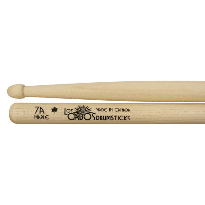 Los Cabos Maple Drumsticks, Acorn Tip, 7A