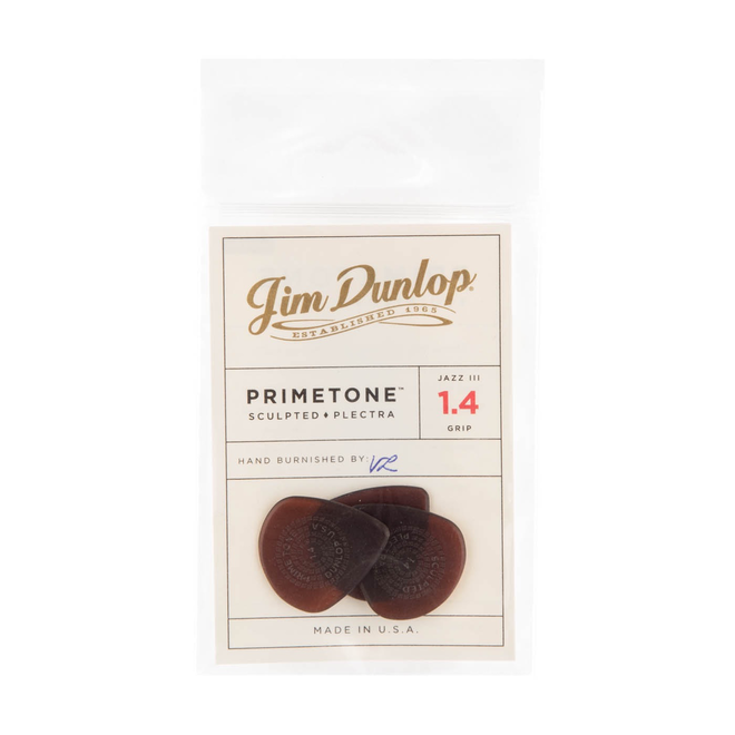 Jim Dunlop John Petrucci Primetone Picks, Red (3 Pack)