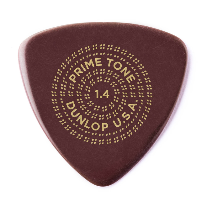 Dunlop Primetone Triangle Smooth Guitar Picks, 1.4 (3 Pack)