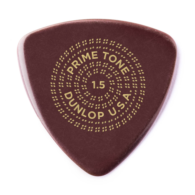 Dunlop Primetone Triangle Smooth Guitar Picks, 1.5 (3 Pack)