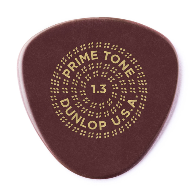 Dunlop Primetone Semi-Round Smooth Guitar Picks, 1.3 (3 Pack)