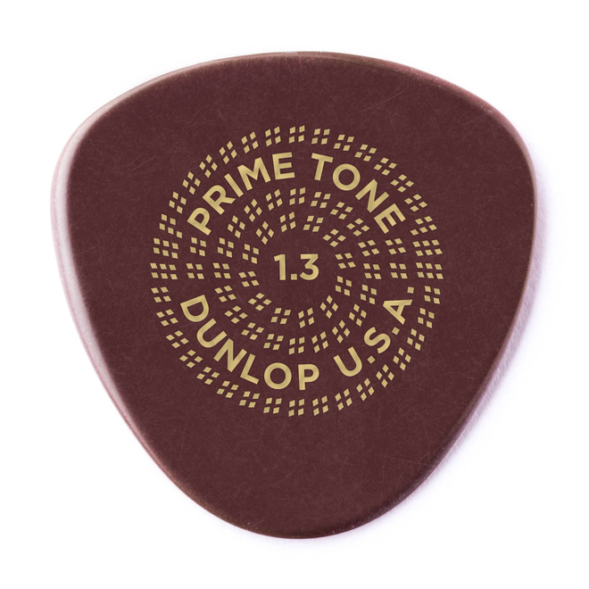 Jim Dunlop Primetone Semi-Round Smooth Guitar Picks, 1.3 (3 Pack)