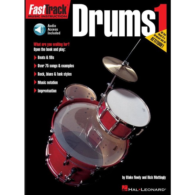 Hal Leonard Fasttrack Drums Method, Book 1