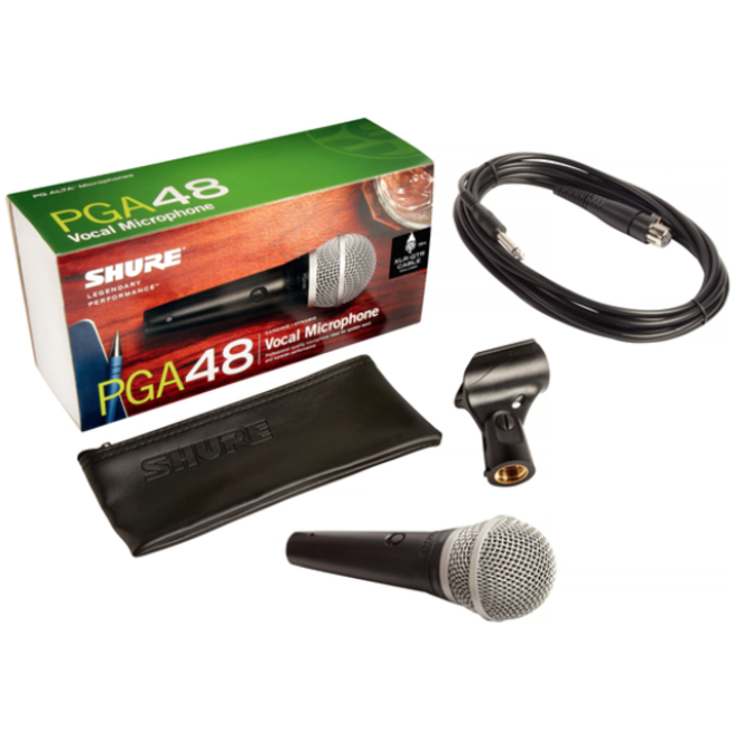 Shure PGA48-QTR PG Alta Series Vocal Microphone