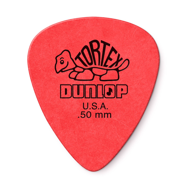 Jim Dunlop Tortex Standard Picks, .50 Red (12 Pack)