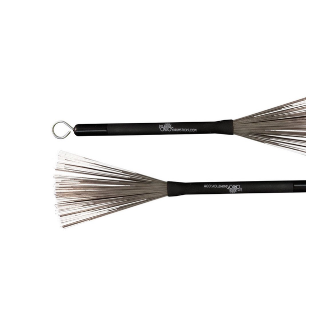Los Cabos Wire Brushes w/Rubber Retractable Handle