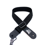 Levy's 2" Polyproplene Guitar Strap, Black w/JB Logo
