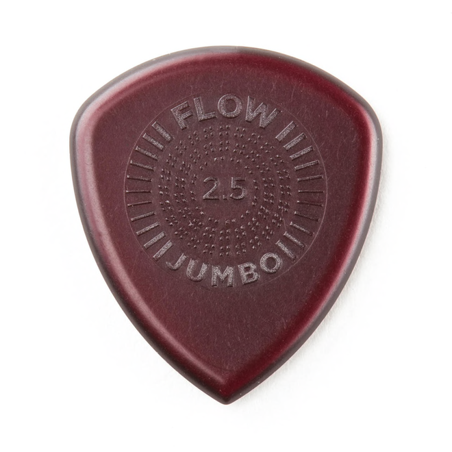 Jim Dunlop Flow Jumbo Guitar Picks, 2.5 (2 Pack)