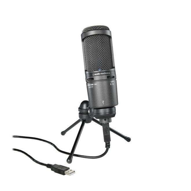 Audio-Technica AT2020USB+ Studio USB Condenser Microphone