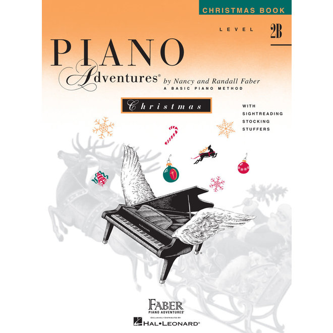 Faber Piano Adventures Level 2B Christmas Book