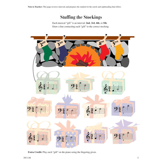 Faber Piano Adventures Level 1 Christmas Book