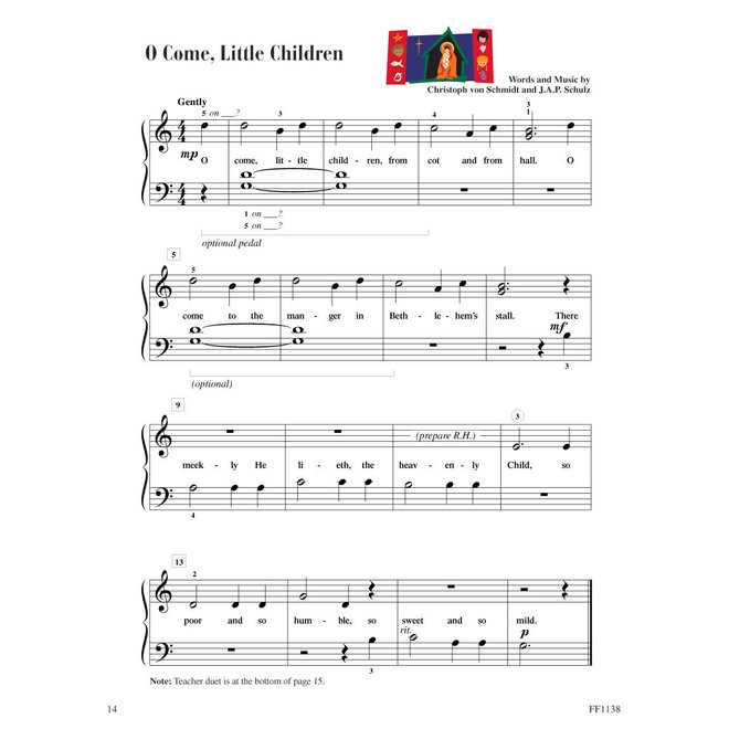 Faber Piano Adventures Level 1 Christmas Book