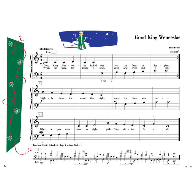 Faber Piano Adventures Primer Level Christmas Book