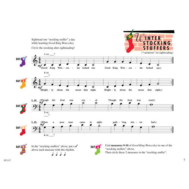 Faber Piano Adventures Primer Level Christmas Book