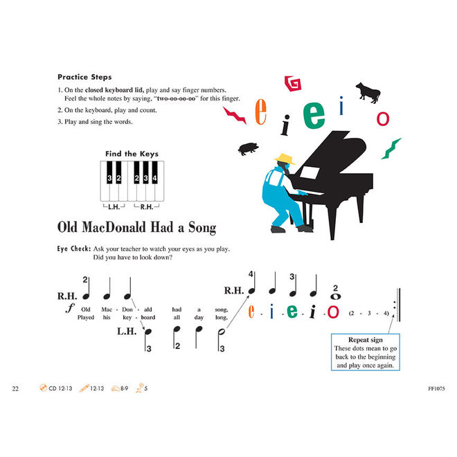 Faber Piano Adventures Primer Level Lesson Book