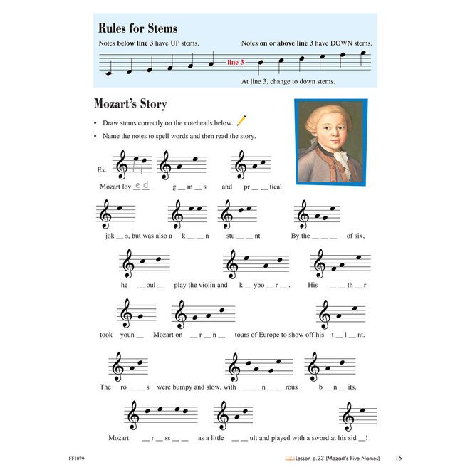 Faber Piano Adventures Level 1 Theory Book