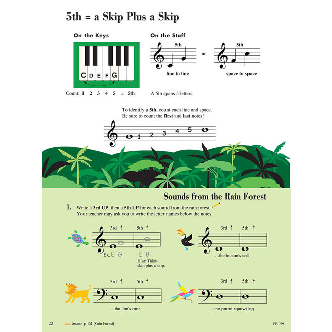 Faber Piano Adventures Level 1 Theory Book