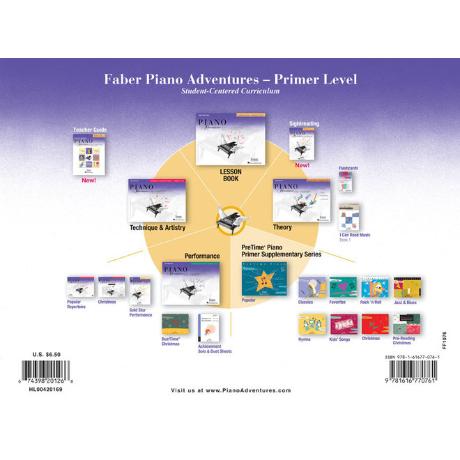 Faber Piano Adventures Primer Level Theory Book