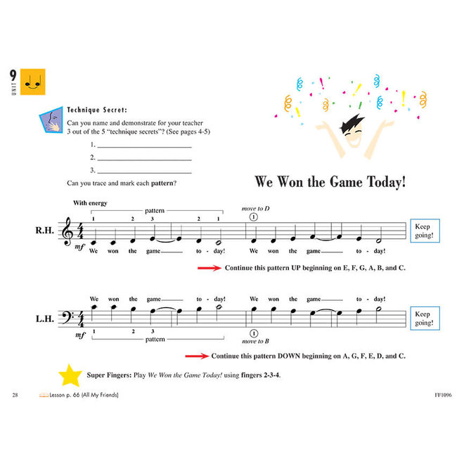 Piano Adventures Primer Level Technique & Artistry Book