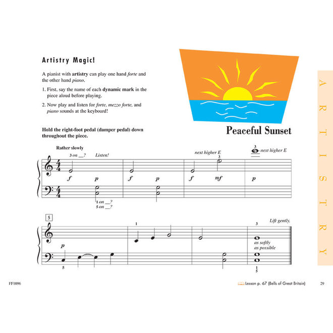 Faber Piano Adventures Primer Level Technique & Artistry Book