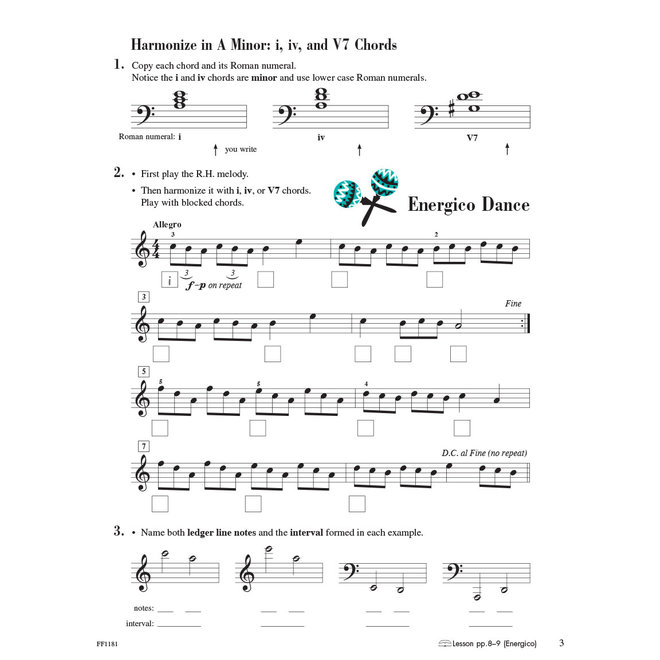 Faber Piano Adventures Level 3B Theory Book