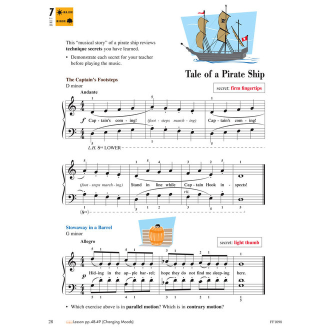 Faber Piano Adventures Level 2A Technique & Artistry Book