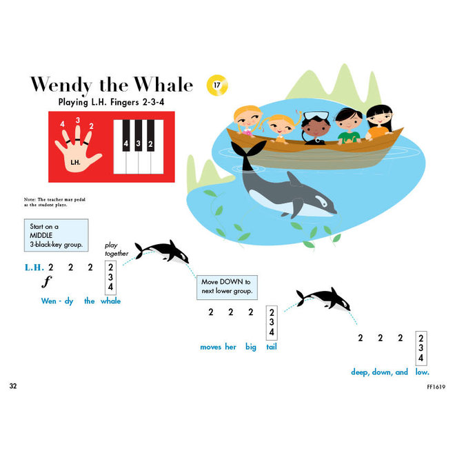 Faber My First Piano Adventure for the Young Beginner, Lesson, Book A
