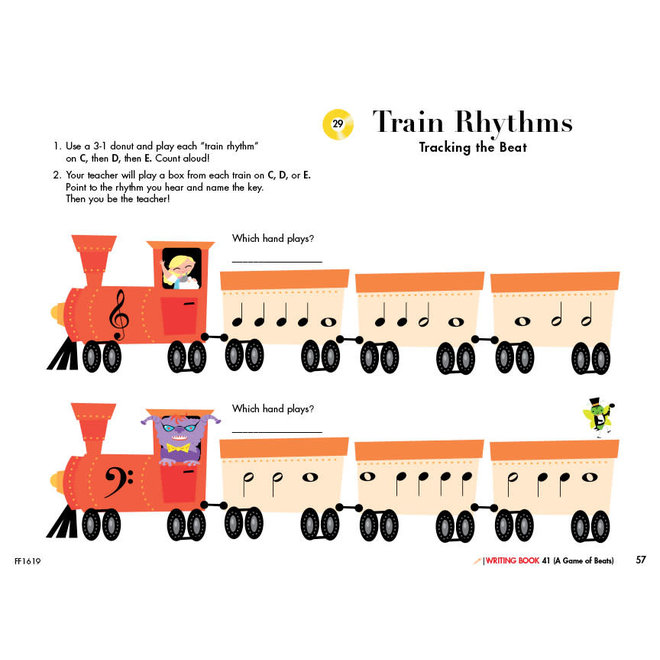 Faber My First Piano Adventure for the Young Beginner, Lesson, Book A