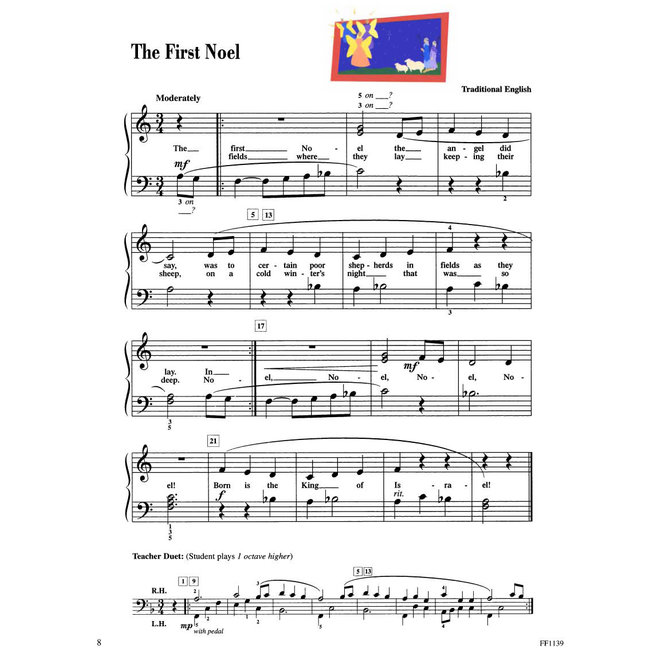 Faber Piano Adventures Level 2A Christmas Book