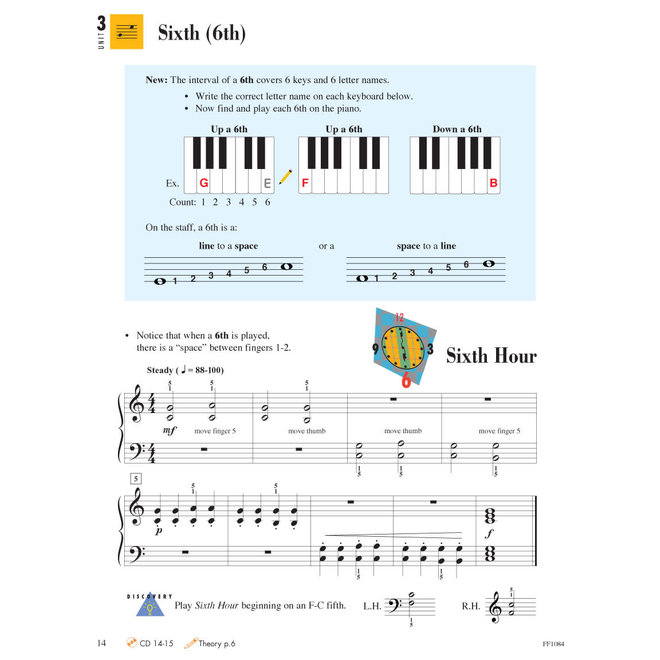 Faber Piano Adventures Level 2B Lesson Book