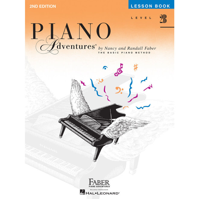 Faber Piano Adventures Level 2B Lesson Book