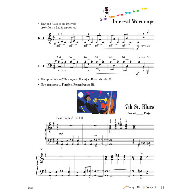 Faber Piano Adventures Level 3A Lesson Book