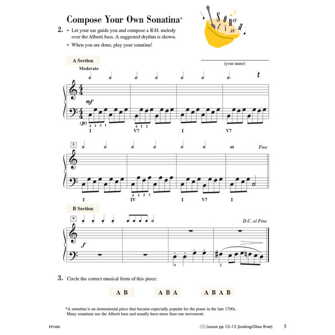 Faber Piano Adventures Level 3A Theory Book