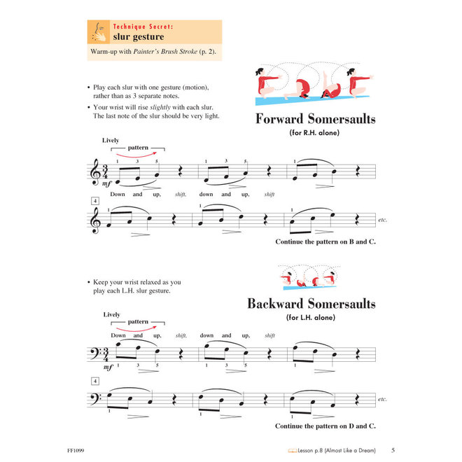 Faber Piano Adventures Level 2B Technique & Artistry Book