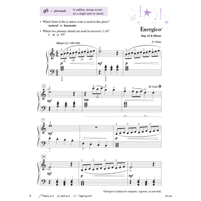 Faber Piano Adventures Level 3B Lesson Book