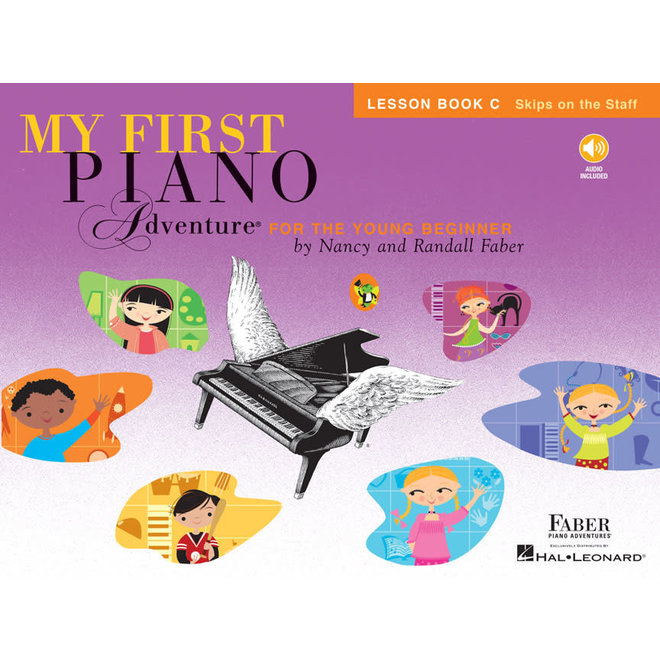 Faber My First Piano Adventure for the Young Beginner, Lesson, Book C