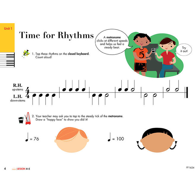 My First Piano Adventures (for the Young Beginner), Writing Book C