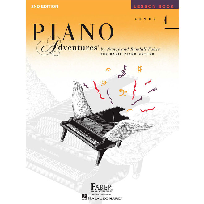 Faber Piano Adventures Level 4 Lesson Book