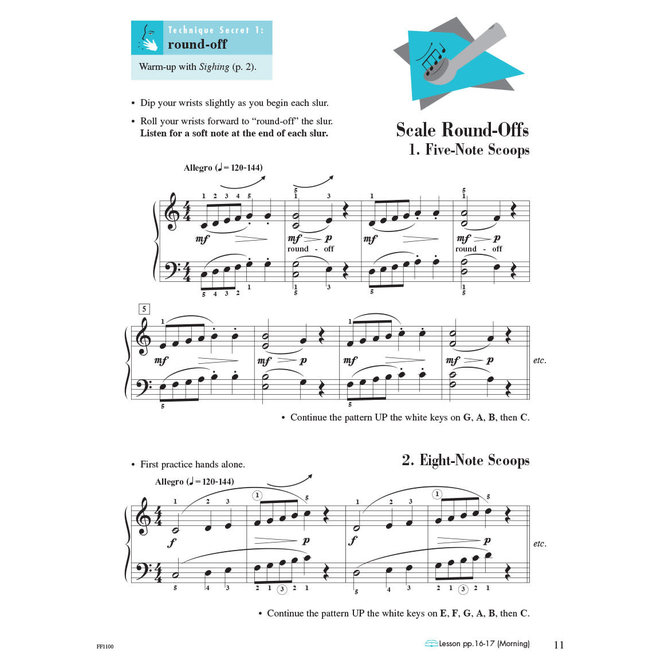 Faber Piano Adventures Level 3A Technique & Artistry Book