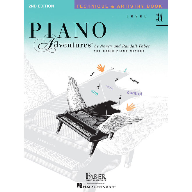 Faber Piano Adventures Level 3A Technique & Artistry Book