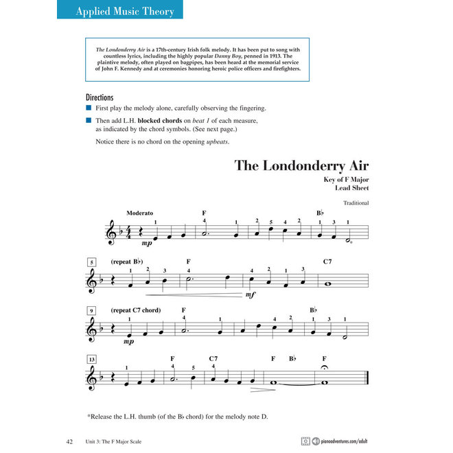 Faber Adult Piano Adventures All-In-One Piano Lesson, Book 2