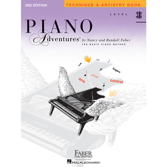 Faber Piano Adventures Level 3B Technique & Artistry Book