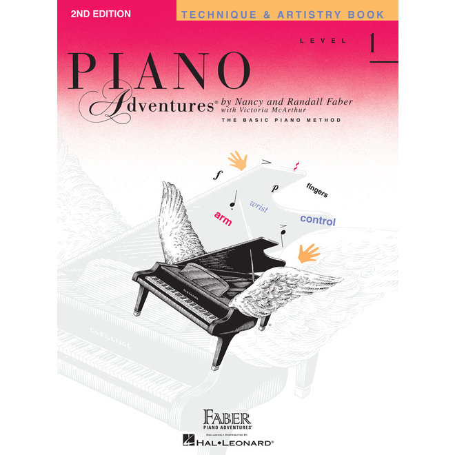 Piano Adventures Level 1, Technique & Artistry Book