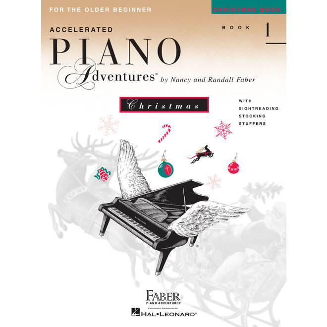 Faber Piano Adventures for The Older Beginner, Christmas, Book 1