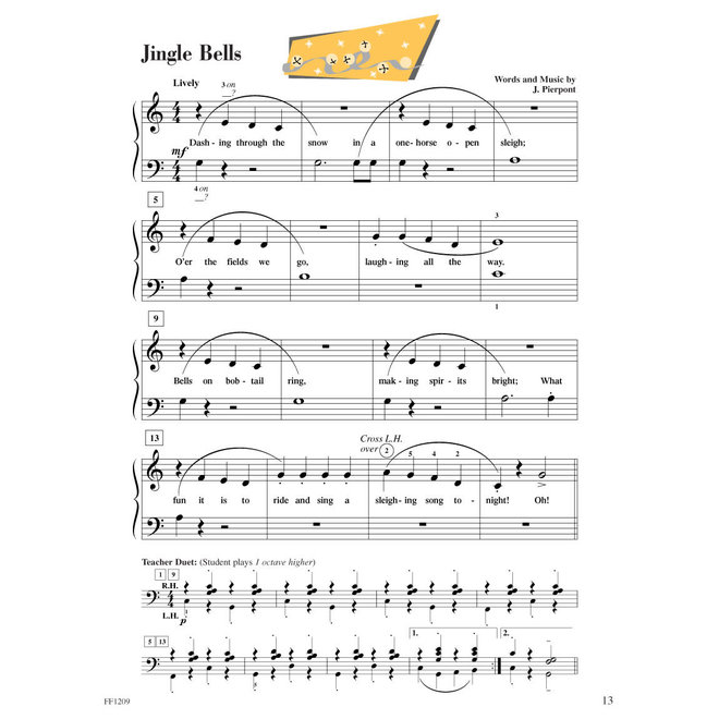 Piano Adventures for The Older Beginner, Book 1, Christmas